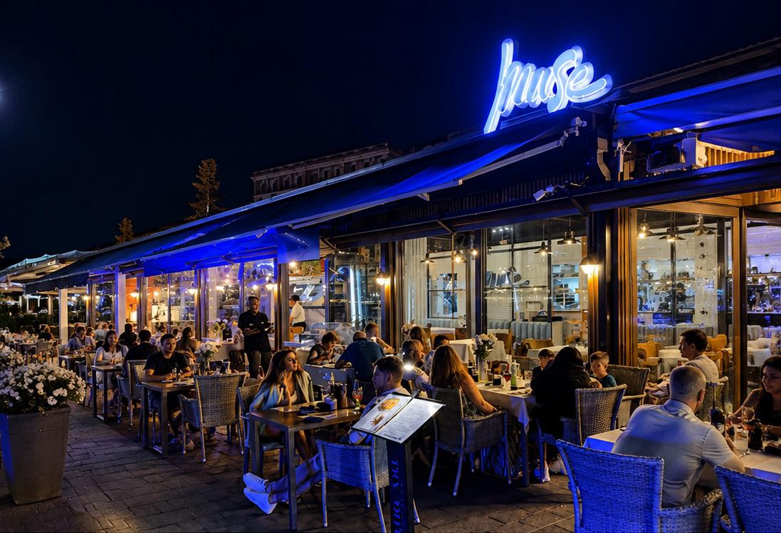 Muse Restaurant Port Tomis - Terrace Sunset
